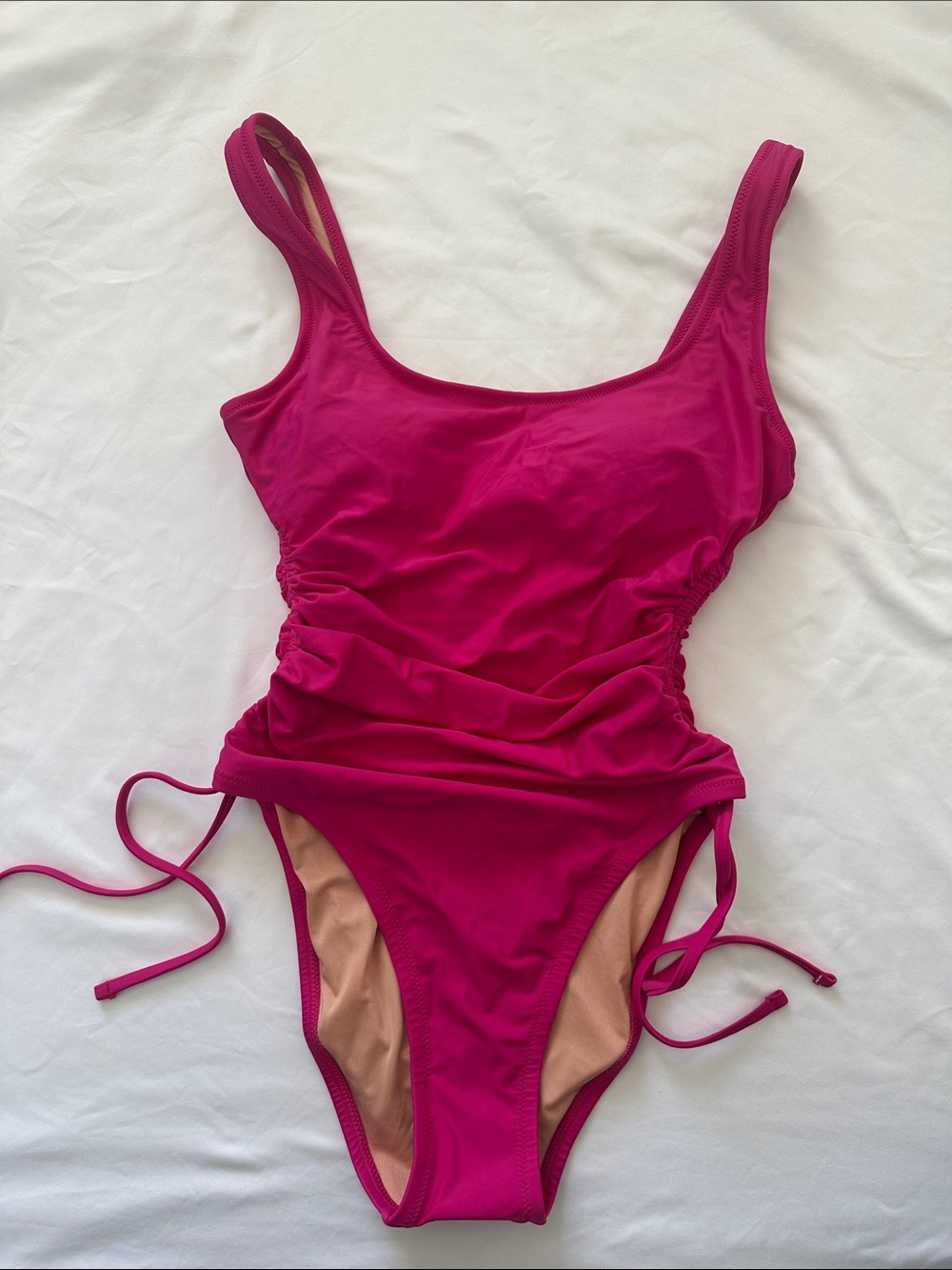 NWT Jcew Fuchsia One-Piece Swimsuit sz 6
